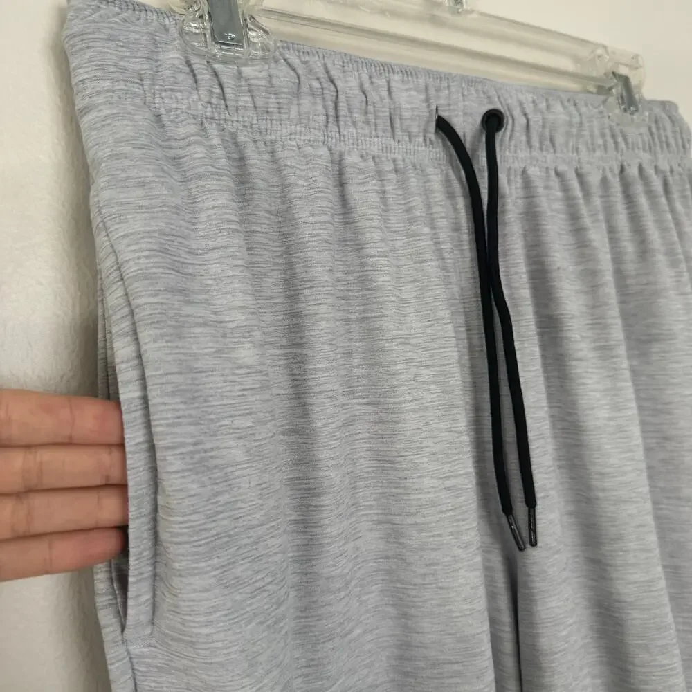 Old Navy Active Breathe-On Gray Heather Athletic Shorts